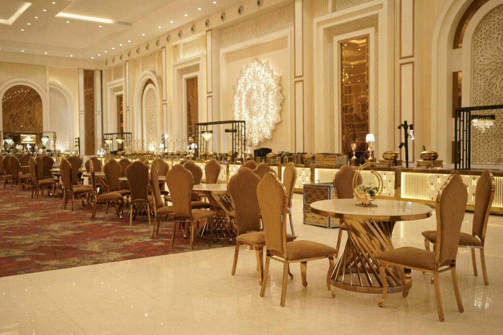 Booking a venue for an engagement party 